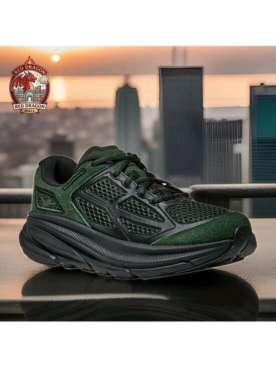 Hoka One One Clifton One9 1155370 FSTG Black Green Forest - Men\'s 8.5 Women 9.5 main image 6